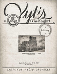 Vytis, Volume 14, Issue 22 (November 30, 1928) by Knights of Lithuania