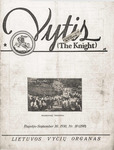Vytis, Volume 16, Issue 18 (September 30, 1930) by Knights of Lithuania