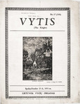 Vytis, Volume 17, Issue 17 (October 15, 1931) by Knights of Lithuania