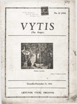 Vytis, Volume 17, Issue 22 (December 31, 1931) by Knights of Lithuania