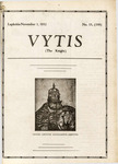 Vytis, Volume 18, Issue 15 (November 1, 1932) by Knights of Lithuania