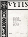 Vytis, Volume 19, Issue 3 (February 15, 1933)