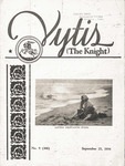 Vytis, Volume 20, Issue 9 (September 25, 1934) by Knights of Lithuania
