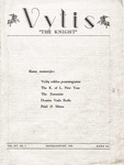 Vytis, Volume 29, Issue 1 (January 1943)