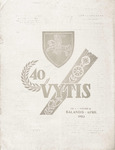 Vytis, Volume 39, Issue 4 (April 1953)