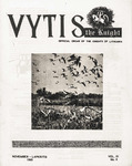 Vytis, Volume 51, Issue 9 (November 1965)