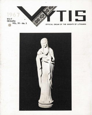 "Vytis, Volume 53, Issue 5 (May 1967)" by Knights of Lithuania