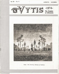 Vytis, Volume 60, Issue 9 (November 1974)