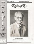 Vytis, Volume 71, Issue 9 (November 1985)
