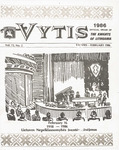 Vytis, Volume 72, Issue 2 (February 1986) by Knights of Lithuania