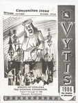Vytis, Volume 72, Issue 8 (September 1986)