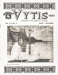 Vytis, Volume 73, Issue 4 (April 1987)