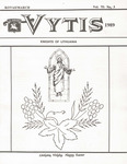 Vytis, Volume 75, Issue 3 (March 1989) by Knights of Lithuania