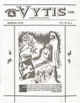 Vytis, Volume 76, Issue 6 (June 1990) by Knights of Lithuania