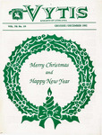 Vytis, Volume 78, Issue 10 (December 1992) by Knights of Lithuania