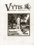 Vytis, Volume 84, Issue 9 (November 1998)