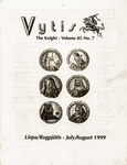 Vytis, Volume 85, Issue 7 (July 1999) by Knights of Lithuania