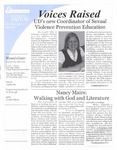 Voices Raised, Issue 33 by University of Dayton. Women's Center
