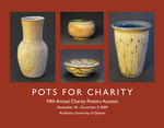 Postcard: Fifth Annual Charity Pottery Auction by David Chesar, Kate Chesar, and Geno Luketic